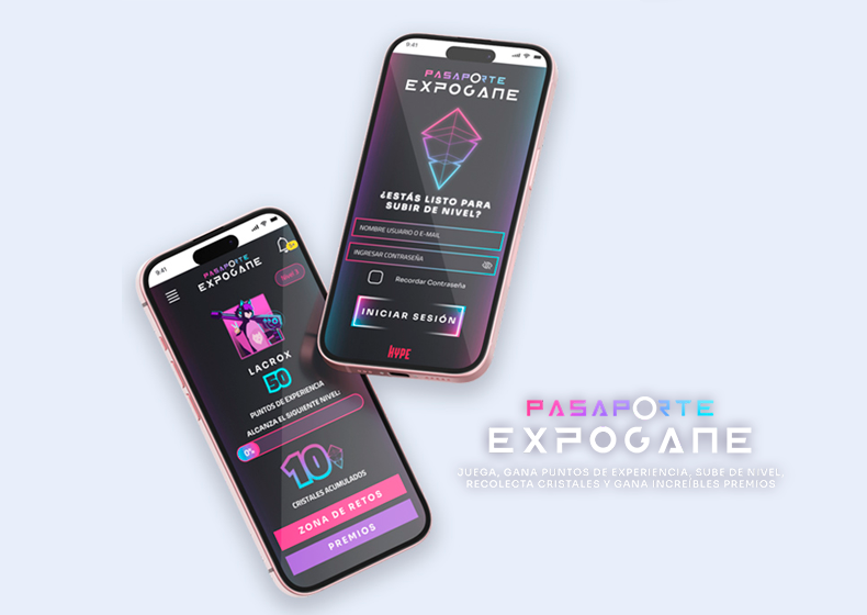 Pasaporte Expogame Aplicación móvil 2024